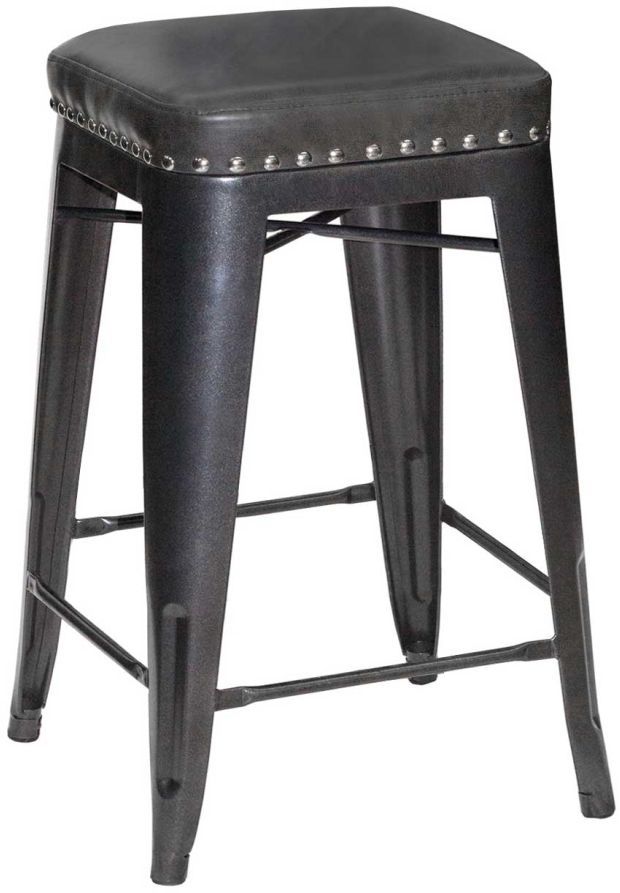 Steve Silver Co. Hank 24" Counter Stool-0