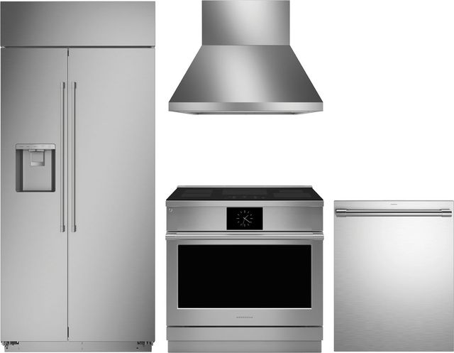 Monogram® 4 Piece Stainless Steel Induction Kitchen Package-0