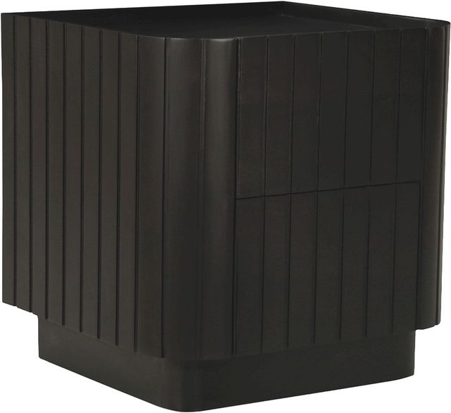 Moe's Home Collection Povera Black Nightstand-0