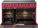Viking® 5 Series 48" Valentine Pro Style Induction Range with Brushed Brass Trim-1