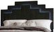 New Classic® Home Furnishings Empire Black Eastern King Upholstered Panel Bed-2