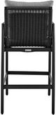 Armen Living Cayman Grey Outdoor Patio Counter Bar Stool-4