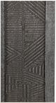 Parker House® Crossings Serengeti Sandblasted Fossil Grey Floor Mirror-3