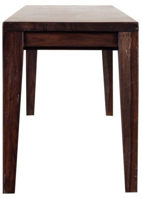 Porter International Designs Fall River Walnut Dining Bench-2