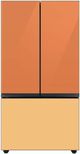 Samsung Bespoke 18" Clementine Glass French Door Refrigerator Top Panel-5