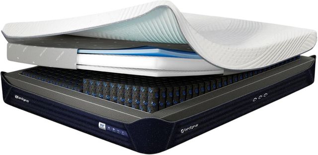 BEDGEAR® M3 Original Performance® 12" Hybrid Medium Plush/Plush Smooth Top Queen Mattress in a Box-1