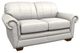 La-Z-Boy® Mackenzie Ivory Leather Loveseat-0