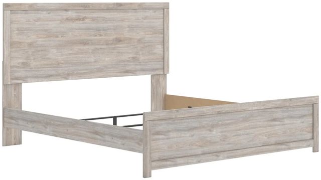 Signature Design by Ashley® Broachmyn Gray King Panel Bed-2
