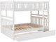 Homelegance® Galen White Full/Full Youth Bunk Bed with Twin Trundle -4