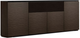 Salamander Designs® Chameleon Low Profile 345 Wengé With TV Mount Speaker Integrated Cabinet-1