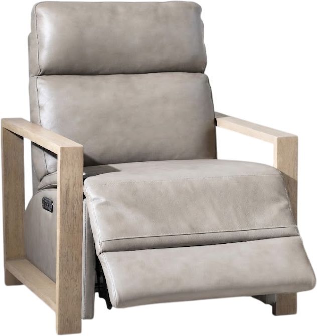 Legacy Classic Luna Melrose Desert Oak/Verona Fossil Recliner-1