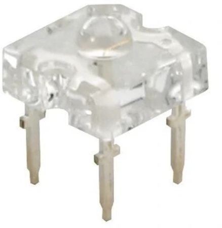 RadioShack 4-Pin DIP 3mm Round White LED-0