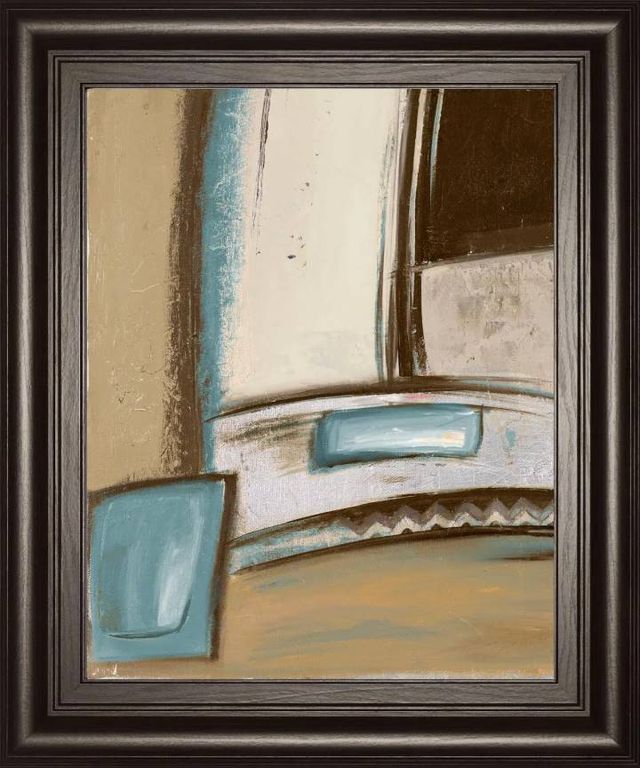 Classy Art Time Flies On Blue I by Patricia Pinto Wall Art-0