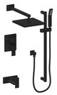 ZLINE Bliss Matte Black Shower System with 16" Oversized Shower Head-0