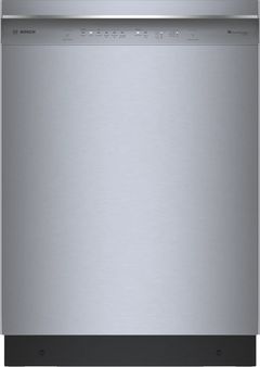 Bosch® 300 Series 24" Stainless Steel Front Control Built In Dishwasher