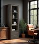 YHD Exposure Ash Gray Small Left Cabinet-1