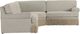 TOV Furniture Yvette 3-Piece Warm Grey L-Sectional-3