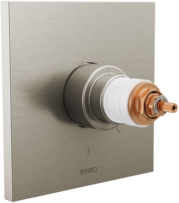 Brizo Frank Lloyd Wright® Brilliance® Luxe Nickel® TempAssure® Thermostatic Valve Trim - Less Handles-0
