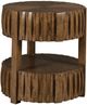 Hammary® Hidden Treasures Brown Round End Table-0