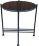 A & B Home Argus Black Marble Table-0