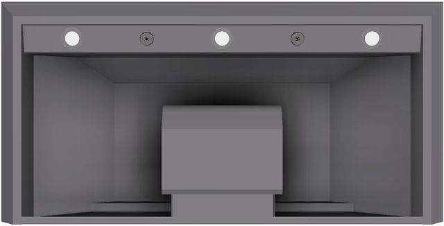 Vent-A-Hood® 42" Gunsmoke Euro Style Wall Mounted Range Hood-2