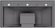 Vent-A-Hood® 42" Gunsmoke Euro Style Wall Mounted Range Hood-2