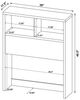 Coaster® Westpark Mango Twin Bookcase Headboard-4