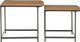 Signature Design by Ashley® Drezmoore 2-Piece Light Brown Nesting End Table Set with Black Metal Base-3