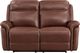 Aurora Furniture Cascade Pecan Power Reclining Loveseat-0