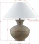 Forty West Fletch Brown Table Lamp-1