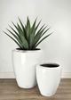 Le Present Lux Bell White 19" Planter-4
