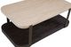 Bassett Mirror Avalon Beige Cocktail Table with Bronze Frame-4