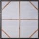 StyleCraft Dessert Days Beige/Blue/Brown/White Stretched Canvas-1