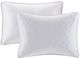 Olliix by Madison Park White Queen Quebec Reversible Bedspread Set-3