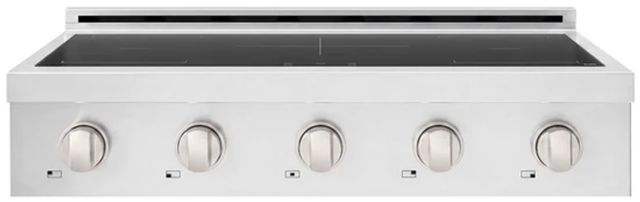 ZLINE Paramount 36" Satin Stainless Steel Induction Rangetop with 5-Element Cooktop-0