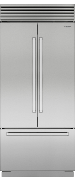 Sub-Zero® Classic Series 36 in. 20.5 Cu. Ft. Stainless Steel French Door Refrigerator