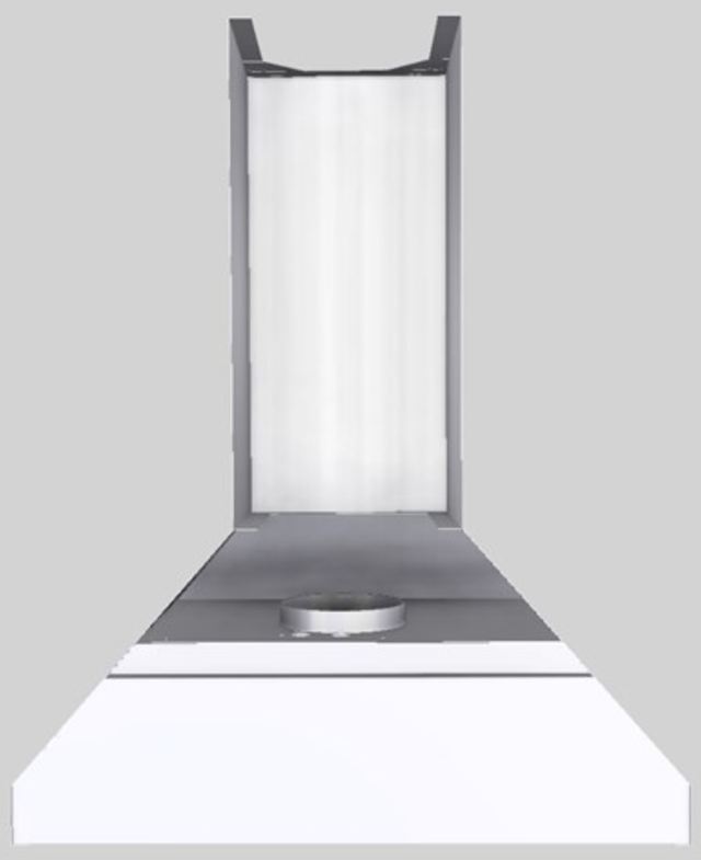Vent-A-Hood® 30" White Wall Mounted Range Hood-1