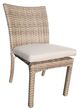 CabanaCoast® Customizable Riverside SolWeave® Wicker Outdoor Side Chair-0