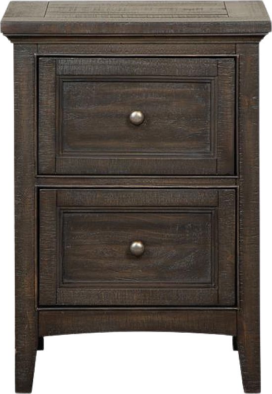 Magnussen Home® Westley Falls Graphite Drawer Nightstand-3