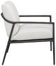 Uttermost® Thayer Oyster White Aluminum Indoor-Outdoor Upholstered Lounge Chair-4