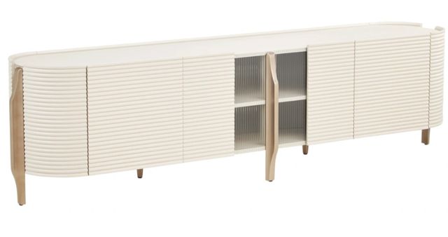 Michael Amini® Mod Dream Rich Champagne Media Cabinet-0