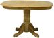 TEI Harvest Brown 36" Laminated Pedestal Dining Table-0
