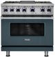 Viking® 7 Series 36" Squall Pro Style Dual Fuel Range with Griddle-0