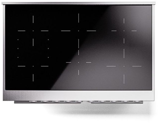 Ilve® Professional Plus II 40" Graphite Matte Pro Style Induction Range-3