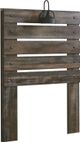 Signature Design by Ashley® Drystan 4-Piece Brown Rustic Twin Panel Headboard Bedroom Set-1