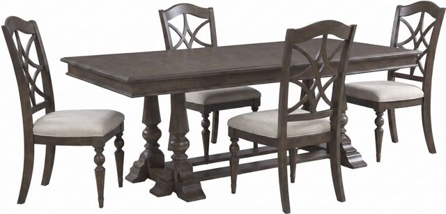 Liberty Furniture Arden Road 5-Piece Satin Cherry Dining Set-0