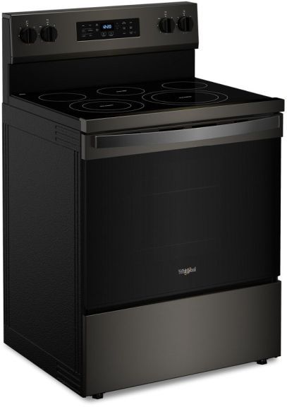 Whirlpool® 30" Black Stainless Steel Freestanding Electric Range -6