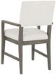 Fairfield® Customizable Entree Dining Silas Arm Chair with Mica Finish-3
