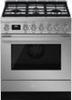 Smeg Portofino Aesthetic 30" Stainless Steel Freestanding Gas Range-0
