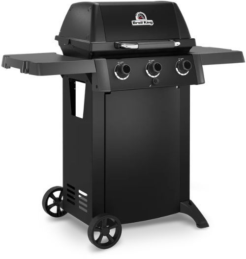 Broil King® Royal™ 320 Shadow 3-Burner Black Freestanding Liquid Propane Grill-2